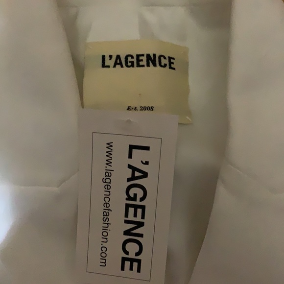 Lagence white short dress with buttons - Picture 2 of 3